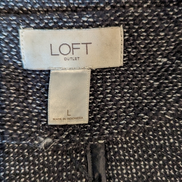 Loft Grey Motorcycle Jacket in Grey Cotton - Picture 7 of 9